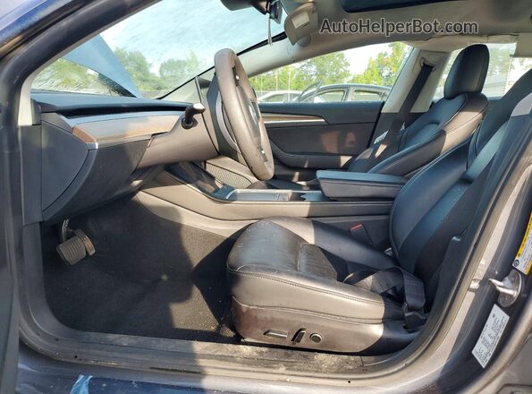 5YJ3E1EB0PF416690 2023 TESLA MODEL Gray Սալոնի դիմացի տեսք