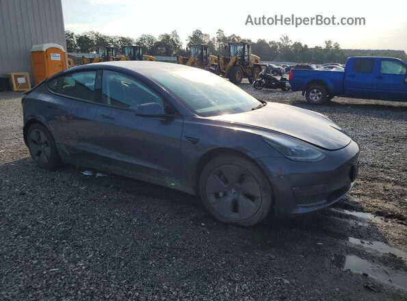 5YJ3E1EB0PF416690 2023 TESLA MODEL Gray Առջևի աջ
