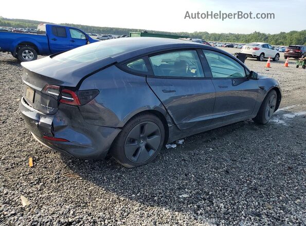 5YJ3E1EB0PF416690 2023 TESLA MODEL Gray Հետևի աջ