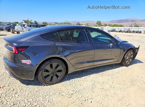 5YJ3E1EB0RF746476 2024 TESLA MODEL Угольный Задняя правая четверть