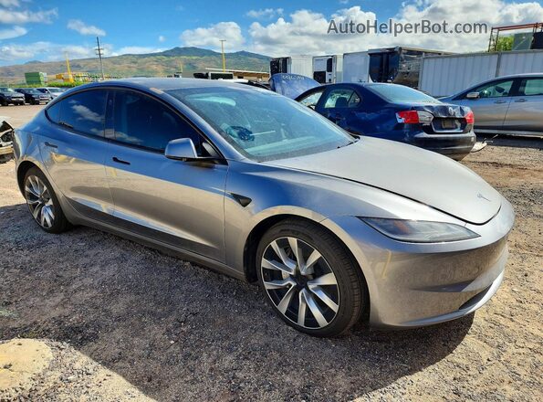 5YJ3E1EB0SF996757 2025 TESLA MODEL Silver Front right