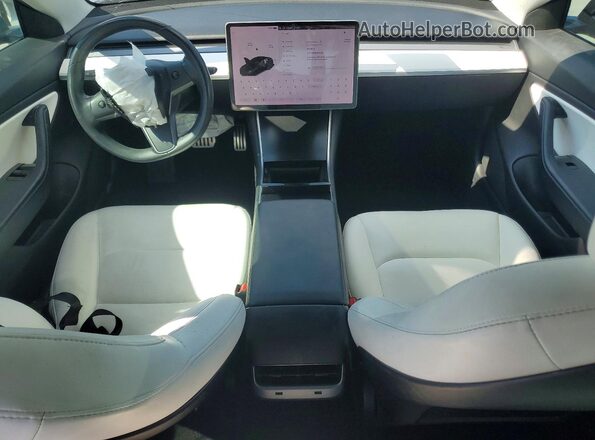 5YJ3E1EB1JF171082 2018 TESLA MODEL Black Vista del salpicadero