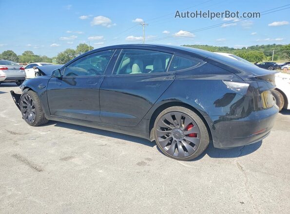 5YJ3E1EB1JF171082 2018 TESLA MODEL Black Trasero izquierdo