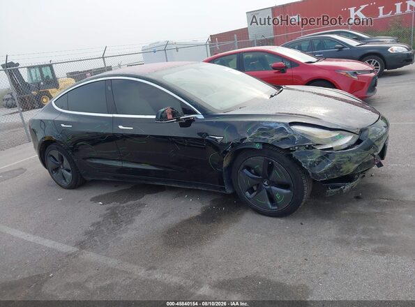5YJ3E1EB1JF184320 2018 TESLA MODEL 3 Черный Вид задней части салона