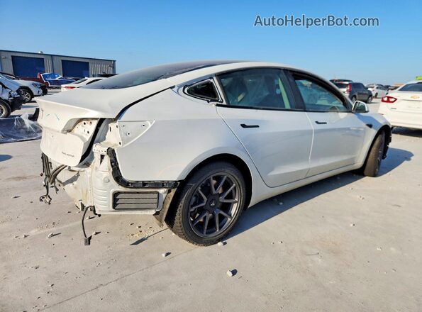 5YJ3E1EB1MF065638 2021 TESLA MODEL White Trasero derecho