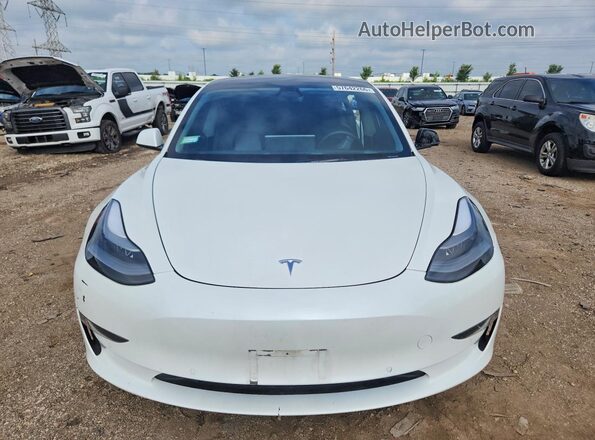5YJ3E1EB1NF124656 2022 TESLA MODEL White Դիմացի տեսք