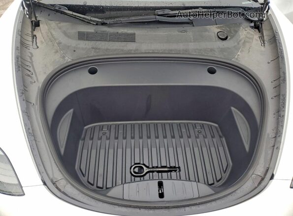 5YJ3E1EB1NF184016 2022 TESLA MODEL White უკანა სალონის ხედი