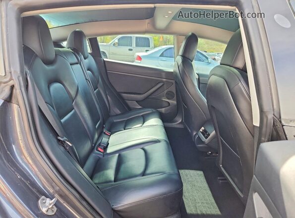 5YJ3E1EB1NF190334 2022 TESLA MODEL Серый Вид задних сидений