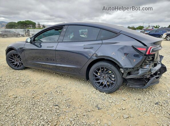 5YJ3E1EB1RF736989 2024 TESLA MODEL Charcoal უკანა მარცხენა