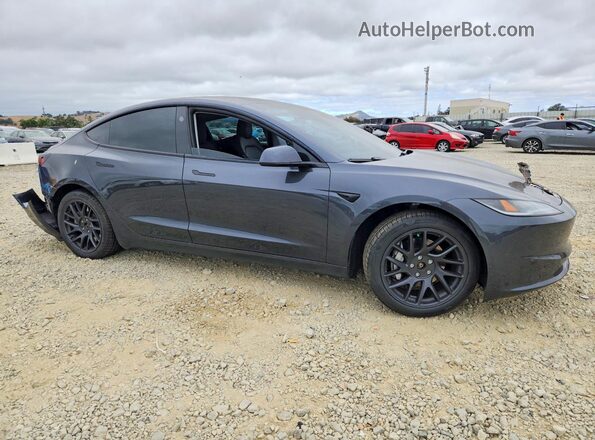 5YJ3E1EB1RF736989 2024 TESLA MODEL Charcoal წინა მარჯვენა