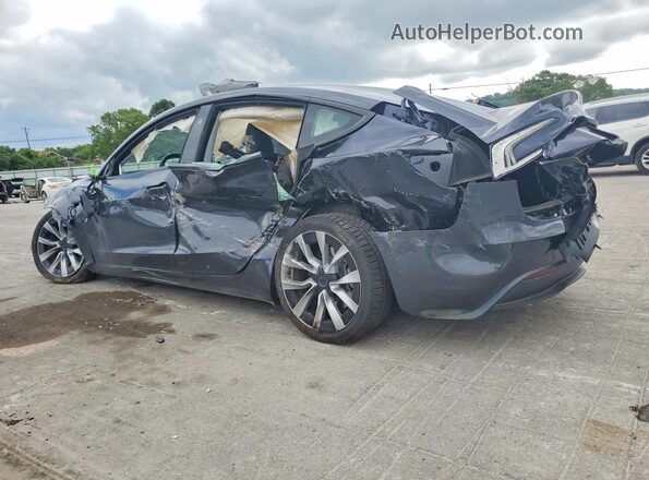 5YJ3E1EB1RF814705 2024 TESLA MODEL Gray Задня ліва чверть