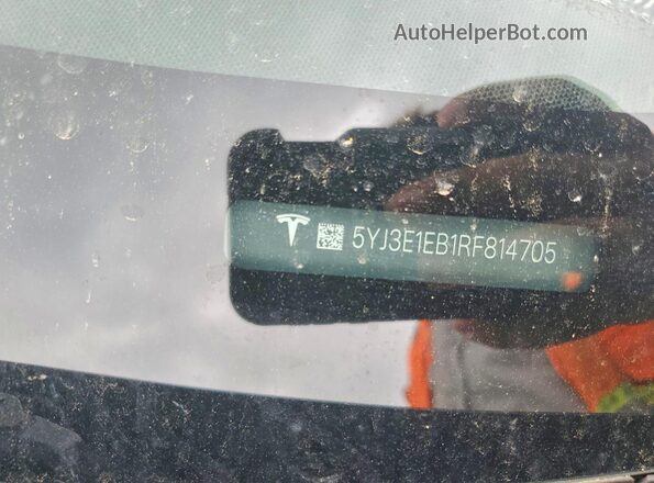 5YJ3E1EB1RF814705 2024 TESLA MODEL Gray Вид підкапотного простору