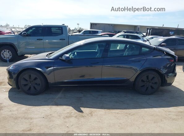 5YJ3E1EB1SF899986 2025 TESLA MODEL 3 Black Vista interior trasera