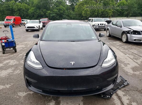 5YJ3E1EB2JF118746 2018 TESLA MODEL Черный Вид спереди