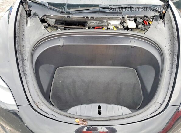 5YJ3E1EB2JF118746 2018 TESLA MODEL Черный Вид задней части салона