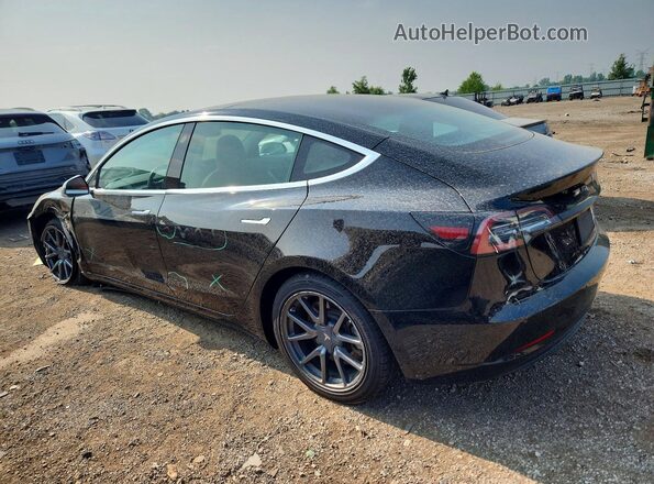 5YJ3E1EB2KF364665 2019 TESLA MODEL Black Հետևի ձախ