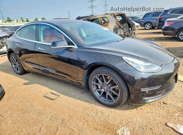 5YJ3E1EB2KF364665 2019 TESLA MODEL Black Առջևի աջ