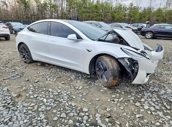 5YJ3E1EB2KF494008 2019 TESLA OTHER Белый Передняя правая четверть