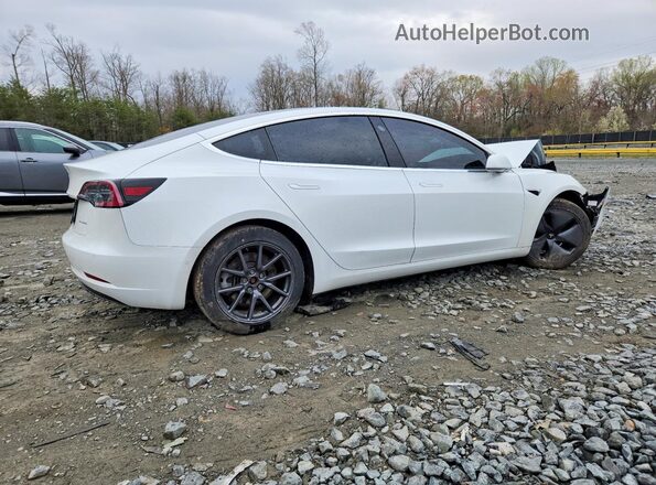 5YJ3E1EB2KF494008 2019 TESLA OTHER Белый Задняя правая четверть