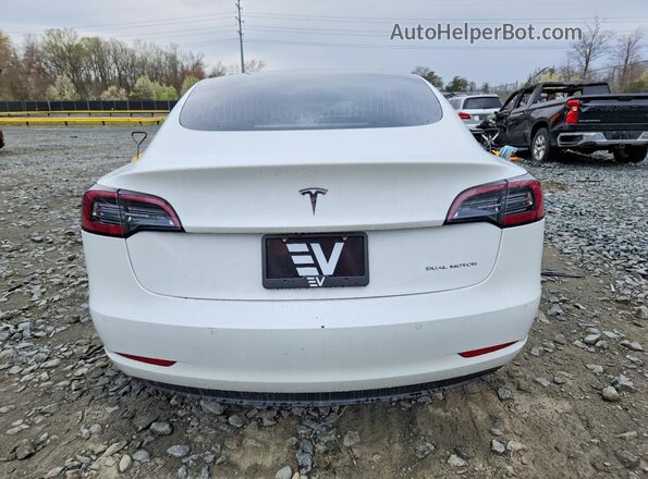 5YJ3E1EB2KF494008 2019 TESLA OTHER Белый Вид сзади