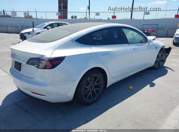 5YJ3E1EB2KF513124 2019 TESLA MODEL 3 White Rear right