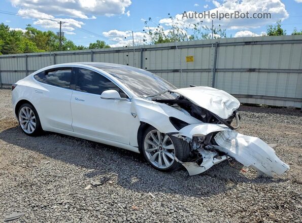 5YJ3E1EB2LF667396 2020 TESLA MODEL White Delantero derecho