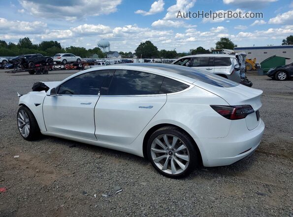 5YJ3E1EB2LF667396 2020 TESLA MODEL White Trasero izquierdo