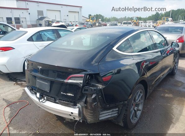 5YJ3E1EB2LF710442 2020 TESLA MODEL 3 Black Tył prawy