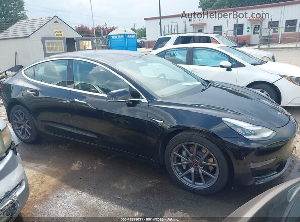5YJ3E1EB2LF710442 2020 TESLA MODEL 3 Black Widok wnętrza z tyłu