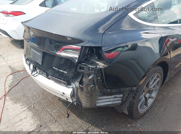 5YJ3E1EB2LF710442 2020 TESLA MODEL 3 Black Widok z przodu