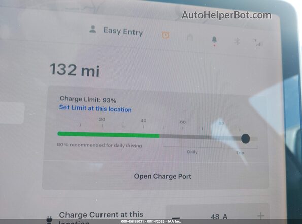 5YJ3E1EB2LF710442 2020 TESLA MODEL 3 Black 