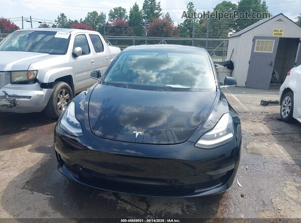 5YJ3E1EB2LF710442 2020 TESLA MODEL 3 Black Widok zestawu wskaźników