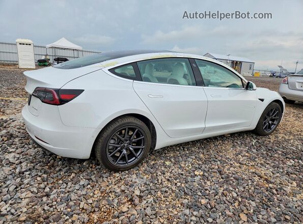 5YJ3E1EB2LF787800 2020 TESLA MODEL White Trasero derecho