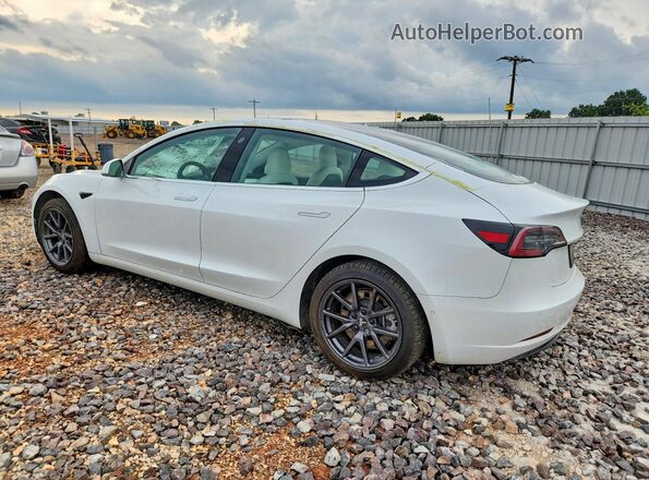 5YJ3E1EB2LF787800 2020 TESLA MODEL White Trasero izquierdo
