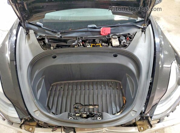 5YJ3E1EB2MF965559 2021 TESLA MODEL Black Widok wnętrza z tyłu