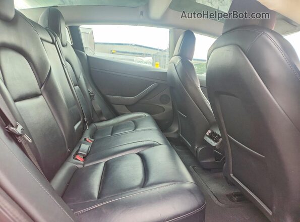 5YJ3E1EB2NF192464 2022 TESLA MODEL Красный Вид задних сидений