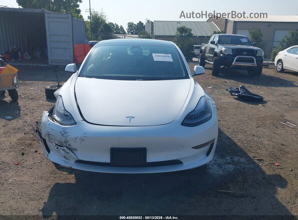 5YJ3E1EB2NF192979 2022 TESLA MODEL 3 Белый Вид задней части салона