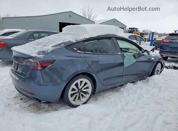 5YJ3E1EB2PF416769 2023 TESLA MODEL Gray Trasero derecho