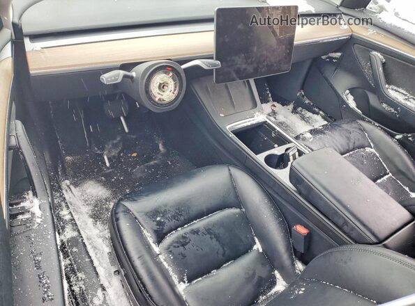 5YJ3E1EB2PF416769 2023 TESLA MODEL Gray Vista del salpicadero