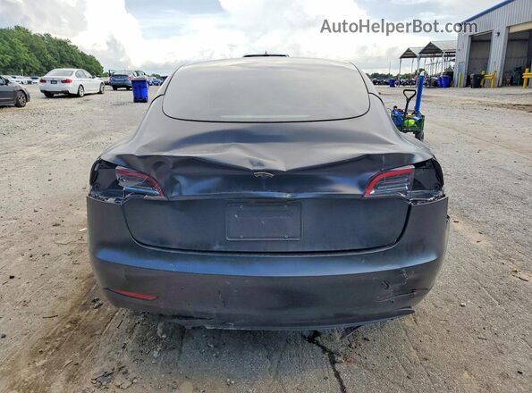 5YJ3E1EB2PF661944 2023 TESLA MODEL Black Vista trasera