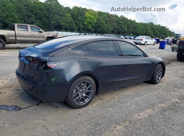 5YJ3E1EB2PF661944 2023 TESLA MODEL Black Trasero derecho