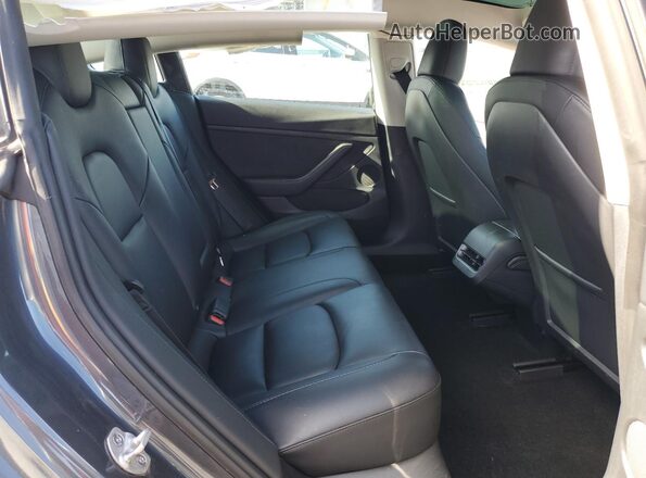 5YJ3E1EB2PF666657 2023 TESLA MODEL Серый Вид задних сидений