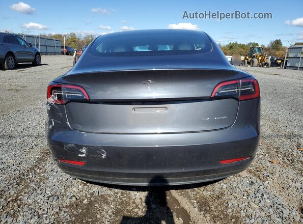 5YJ3E1EB2PF666657 2023 TESLA MODEL Серый Вид сзади
