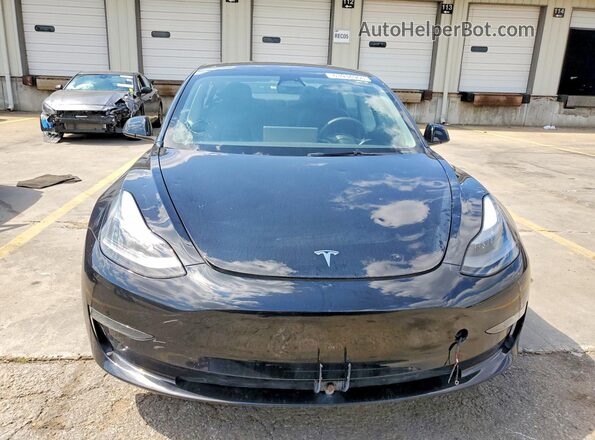 5YJ3E1EB2PF673544 2023 TESLA MODEL Черный Вид спереди