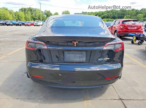 5YJ3E1EB2PF673544 2023 TESLA MODEL Черный Вид сзади