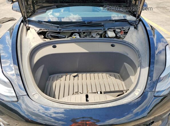 5YJ3E1EB2PF673544 2023 TESLA MODEL Черный Вид подкапотного пространства