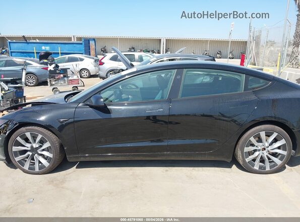 5YJ3E1EB2RF801963 2024 TESLA MODEL 3 Черный Вид задней части салона