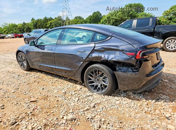 5YJ3E1EB2RF810050 2024 TESLA MODEL Gray Rear left
