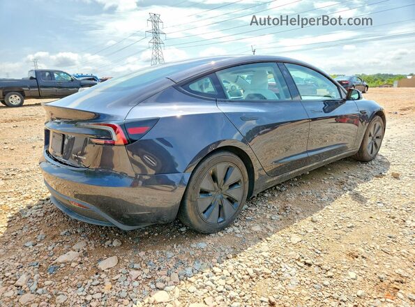 5YJ3E1EB2RF810050 2024 TESLA MODEL Gray Rear right