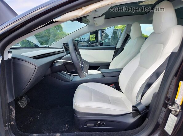 5YJ3E1EB2RF810050 2024 TESLA MODEL Gray Front interior view
